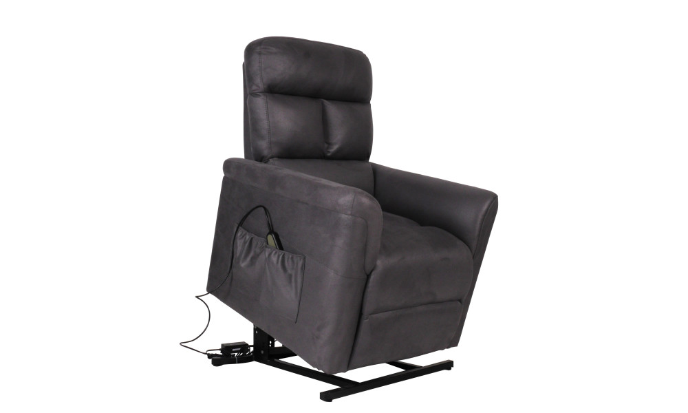 VADA - Fauteuil de relaxation électrique releveur gris 