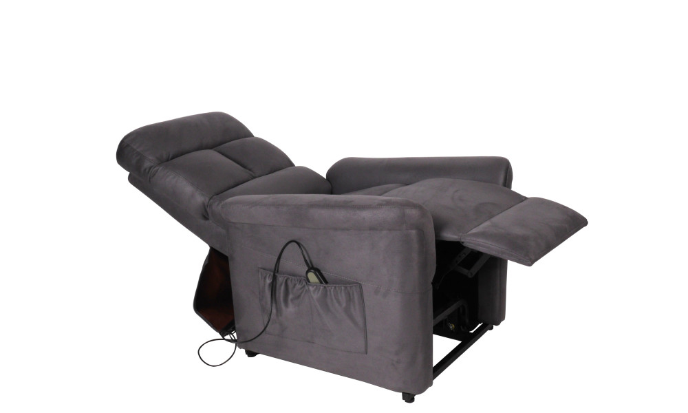 VADA - Fauteuil de relaxation électrique releveur gris 