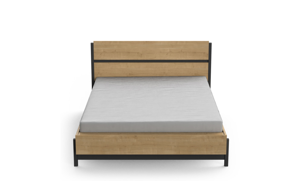 LAURA -  Lit pour couchage 140x190/200 (sans matelas ni sommier) 