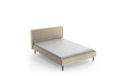 SHANGHAI - Lit pour couchage 140x190/200 (sans matelas. ni sommier) 