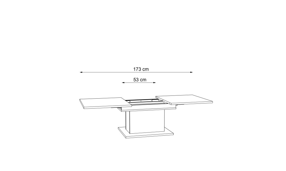 GRIMAUD - Table basse avec fonction bar 