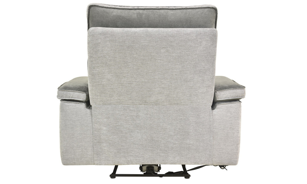 DENVER - Fauteuil relaxation électrique gris 