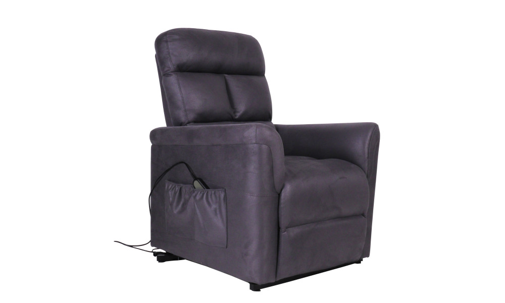 VADA - Fauteuil de relaxation électrique releveur gris 