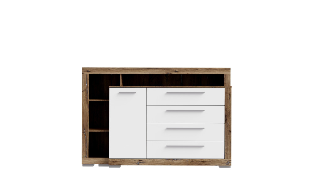 JULIETTA - Commode 1 porte 4 tiroirs 1 niche 