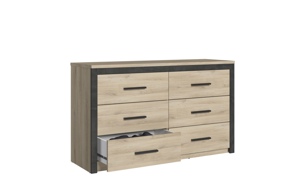 CANYON - Commode 6 tiroirs 