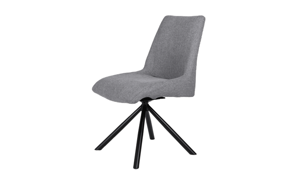 FAIRBANKS - Lot de 2 chaises de séjour pivotantes 