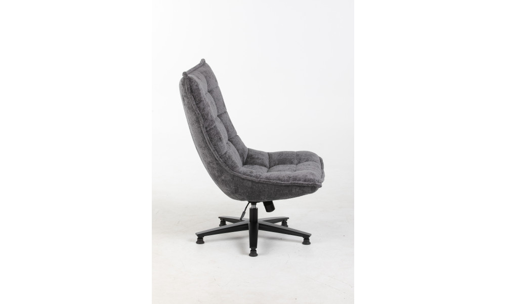 NAGOYA - Fauteuil pivotant anthracite 