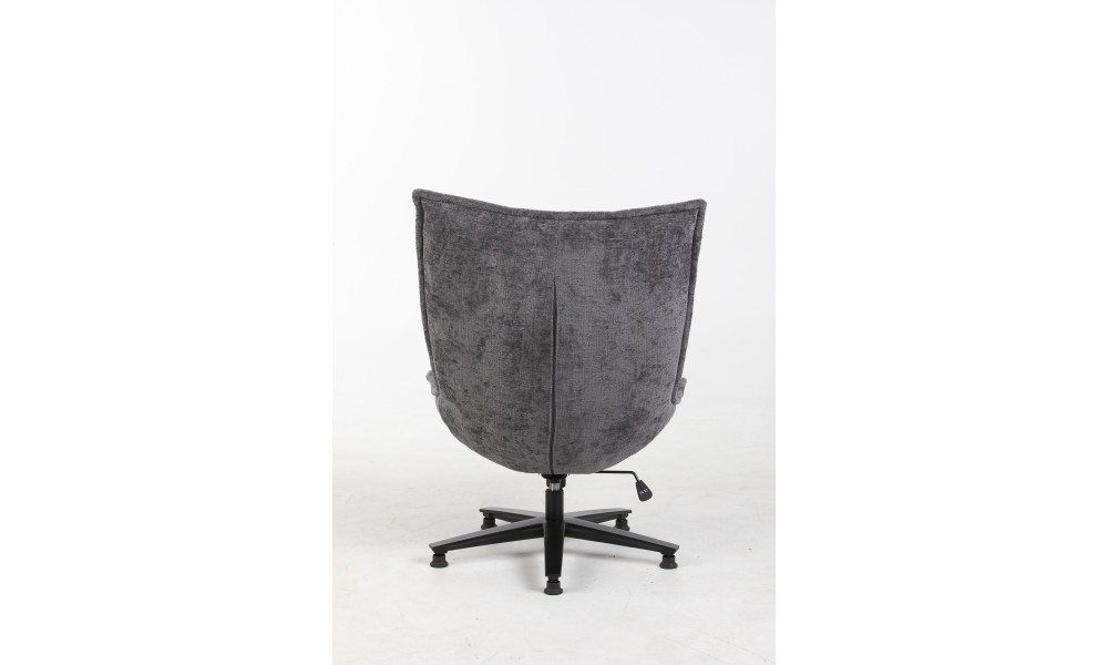 NAGOYA - Fauteuil pivotant anthracite 