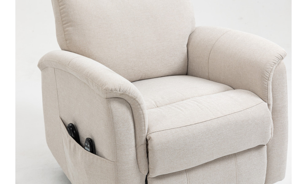 NAPLES - Fauteuil de relaxation massant et releveur 